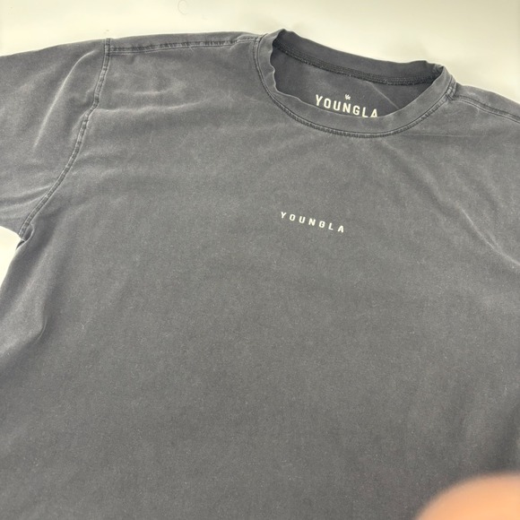 YoungLA Other - YoungLA Graphic T-Shirt Mens Small Black Excellent Pantone Graffiti Boxy Fit